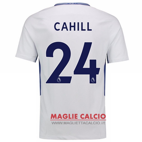 nuova maglietta chelsea 2017-2018 cahill 24 seconda